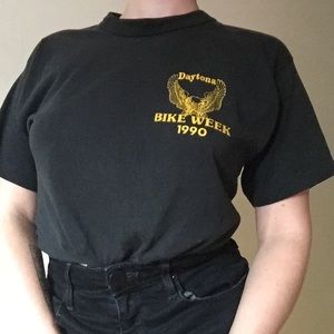 Vintage 90s Soft Daytona Bike Week Tee